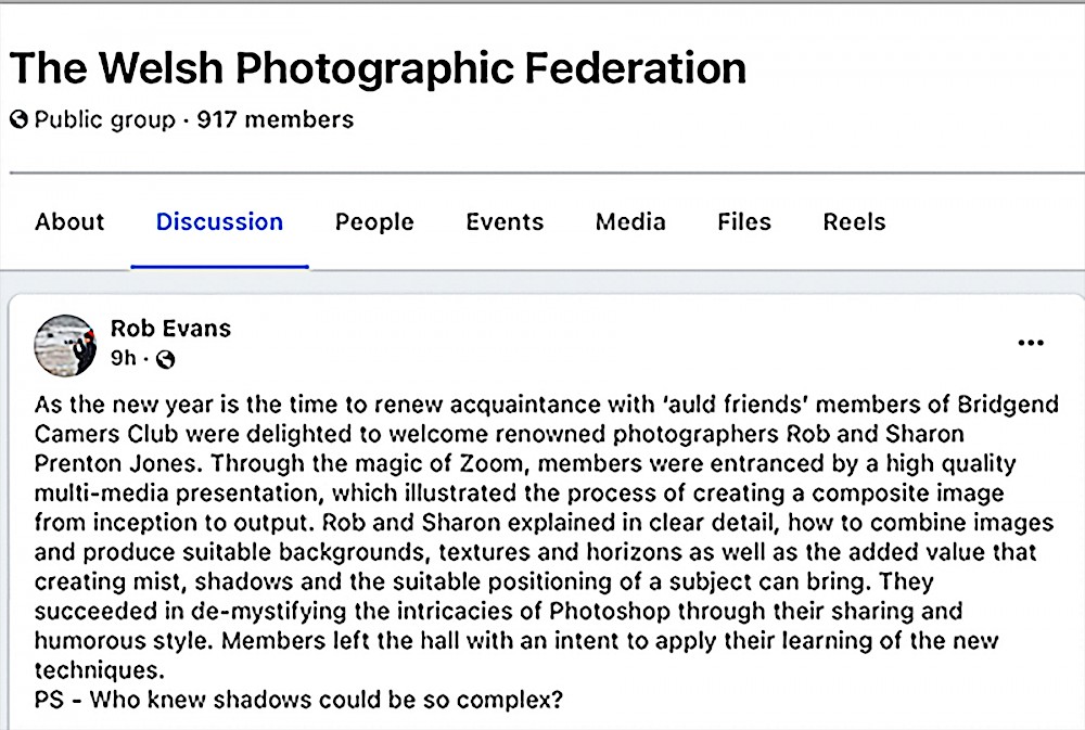 The Welsh Photographic Federation