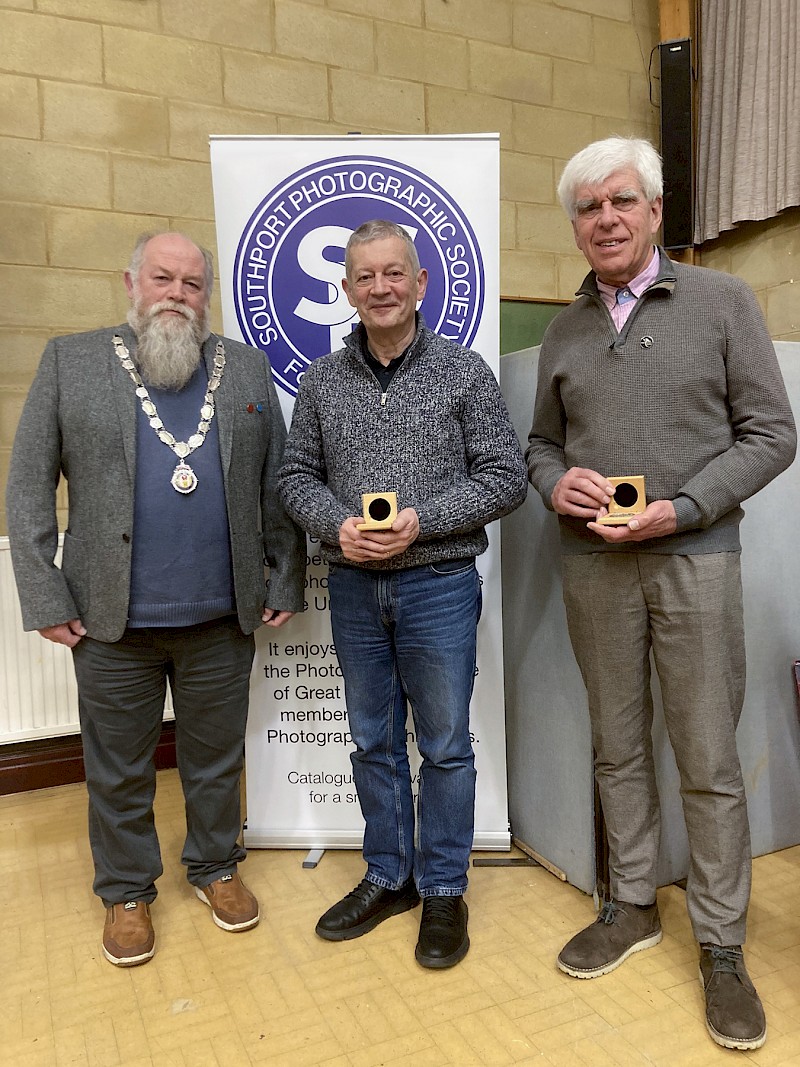 Rob is awarded his BPE Associateship Medal